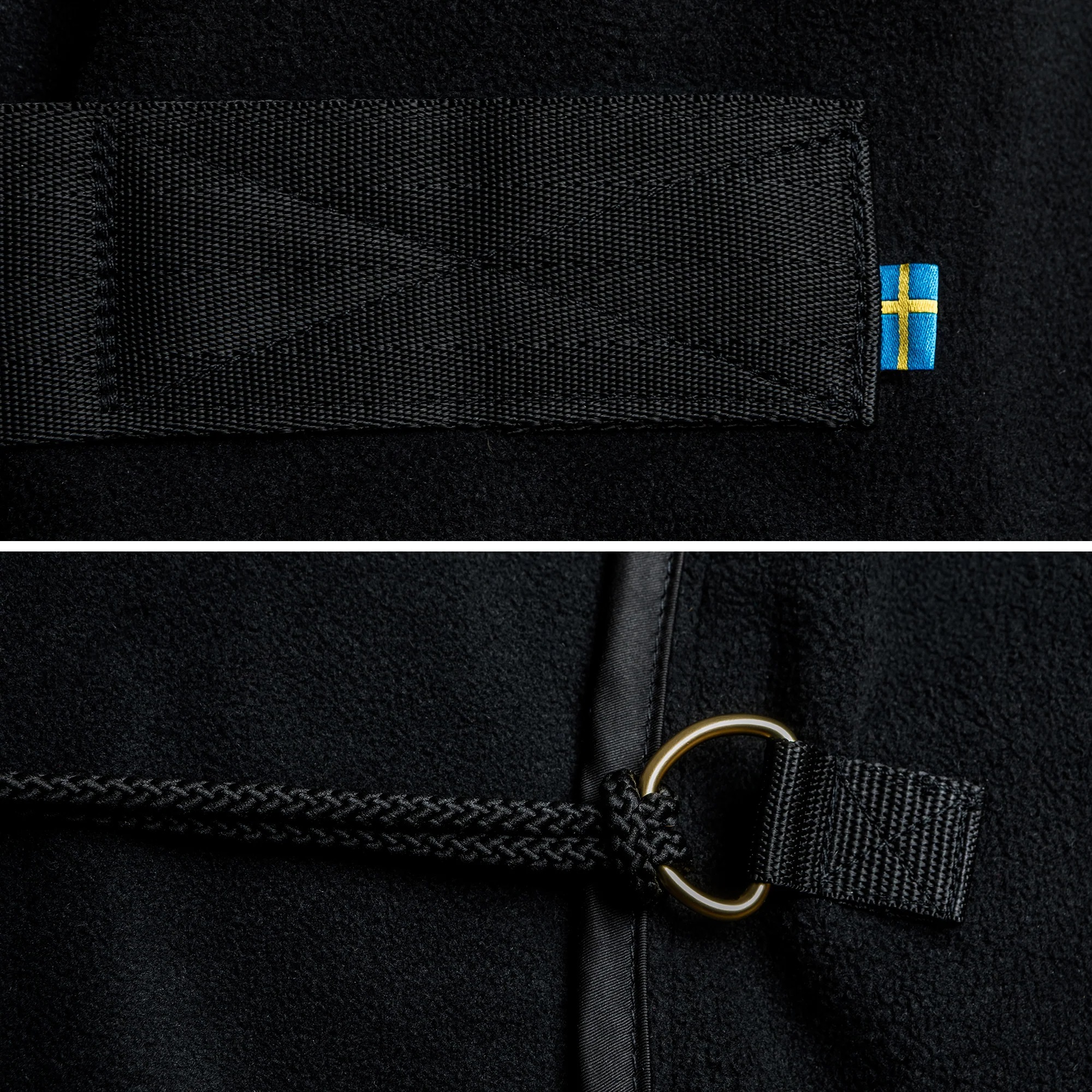 Back on Track "Deep Nights" Fleece Rug, schwarz