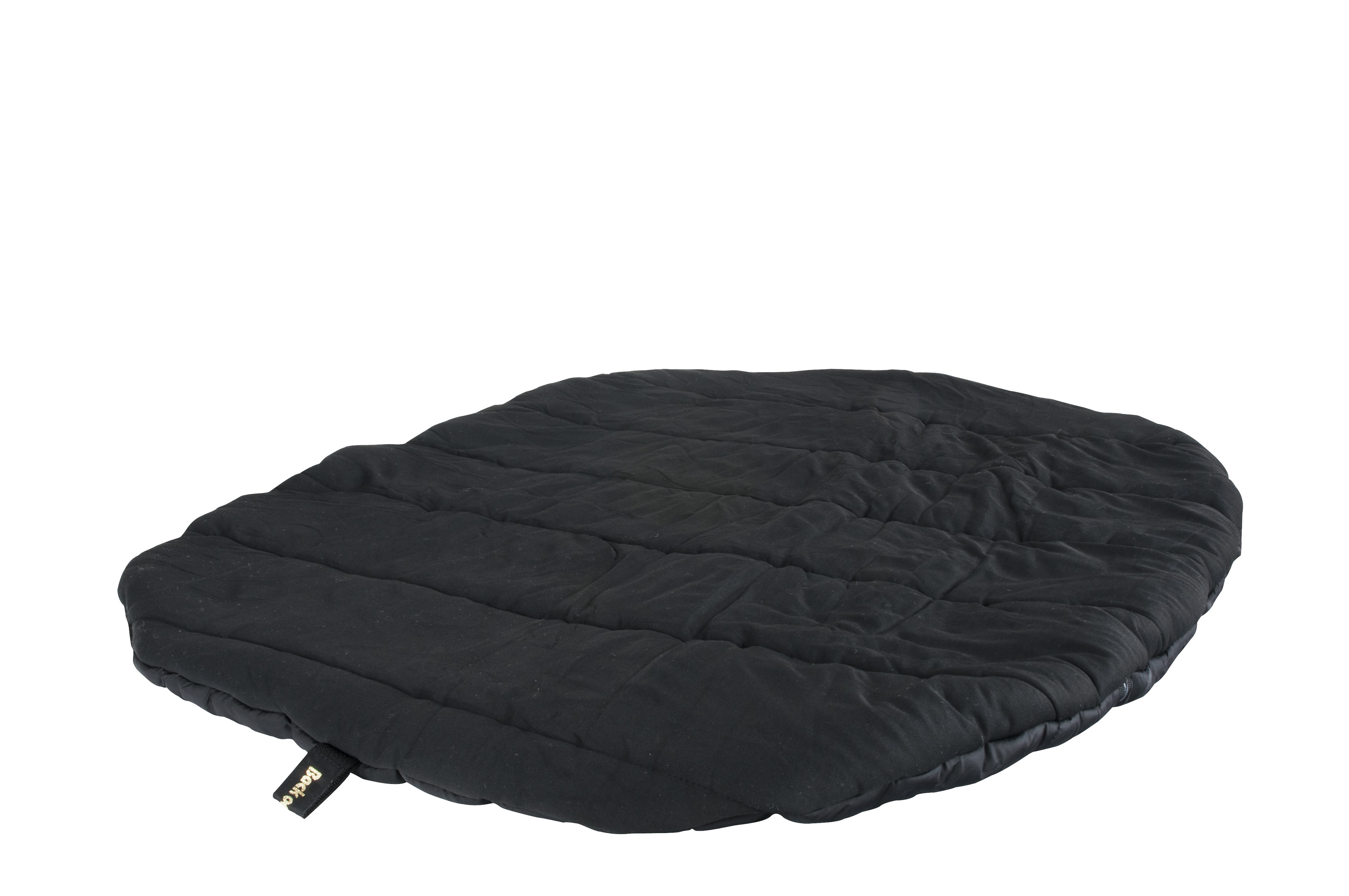 Dieses ovale Hundebett von Back on Track kann auf jede Reise mitgenommen und benutzt werden. Die Gummiapplikationen auf der Unterseite verhindern ein Verrutschen auf glatten Untergründen. Durch das Welltex® Gewebe wird die Blutzirkulation stimuliert und e