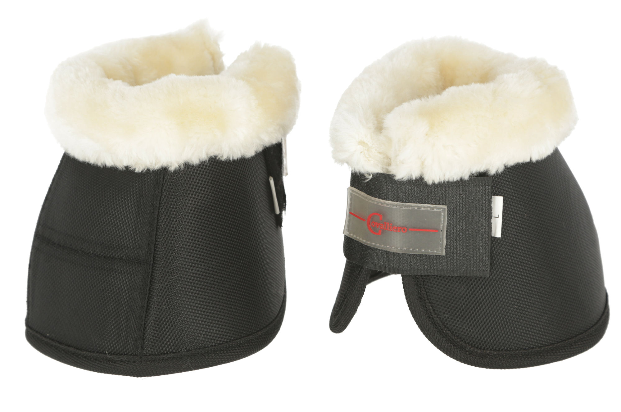 Covalliero Springglocken Teddy Fleece, schwarz