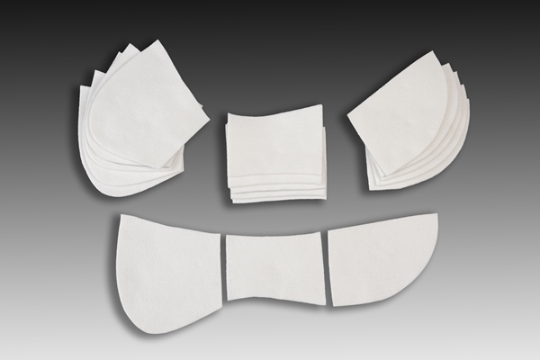 CHRIST Polyfilzset für Sattelpad "Ultra Triple", mit 6 Taschen, Warmblut
