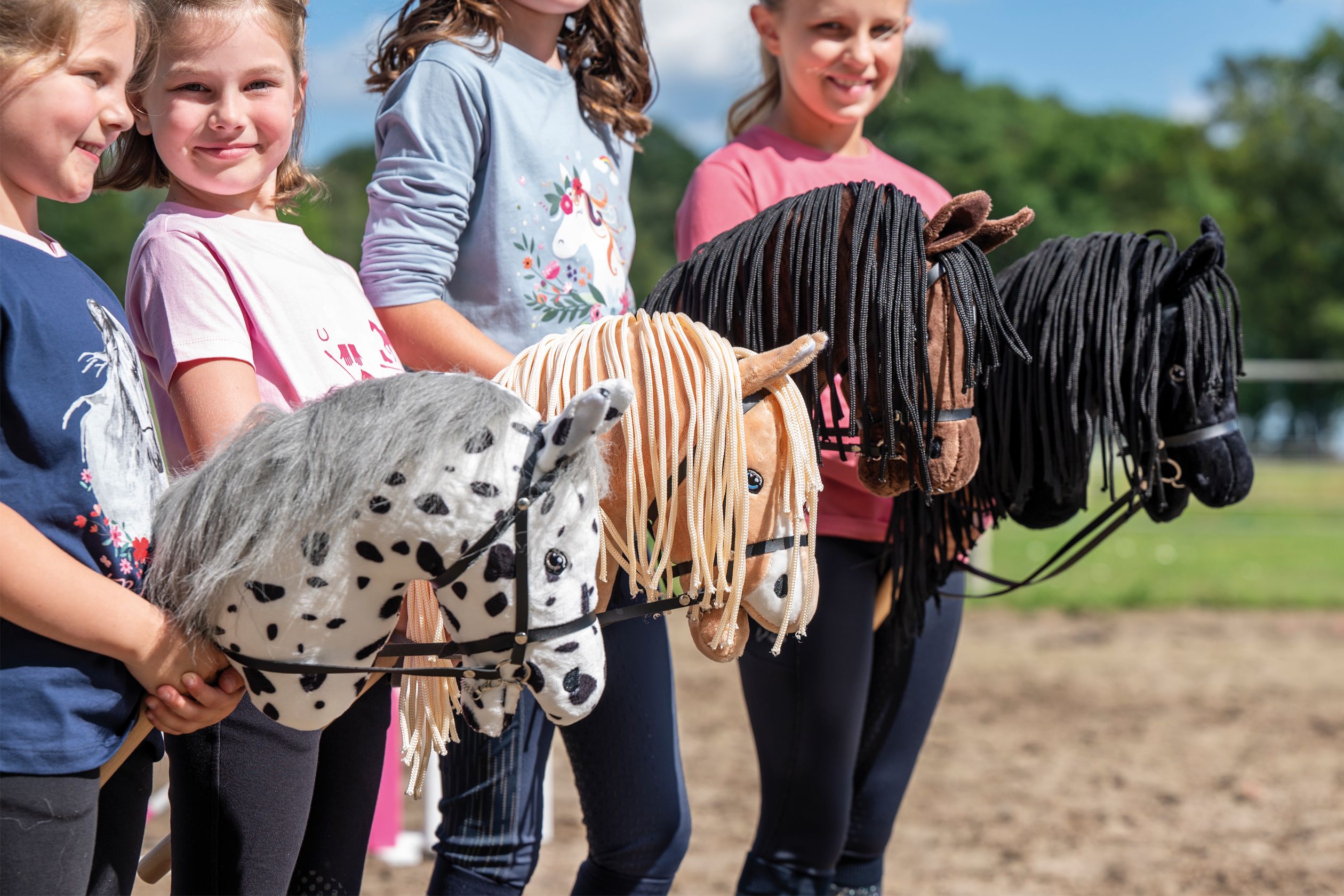 Hobby Horses Steckenpferde "Deluxe" , verschiedene Farben