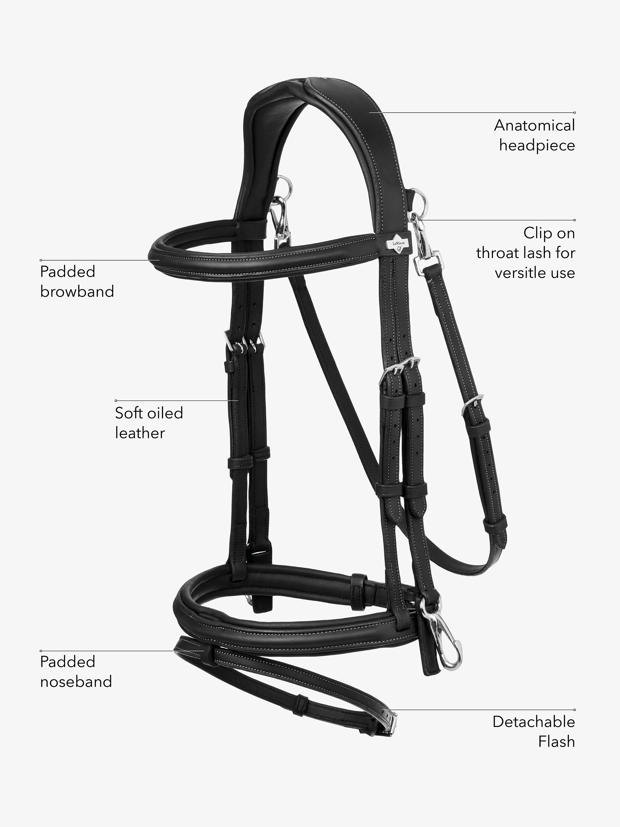 LeMieux Work Bridle, Arbeitstrense, Trense