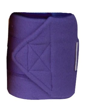 HKM Polarfleecebandagen, 4er Set, atmungsaktiv
