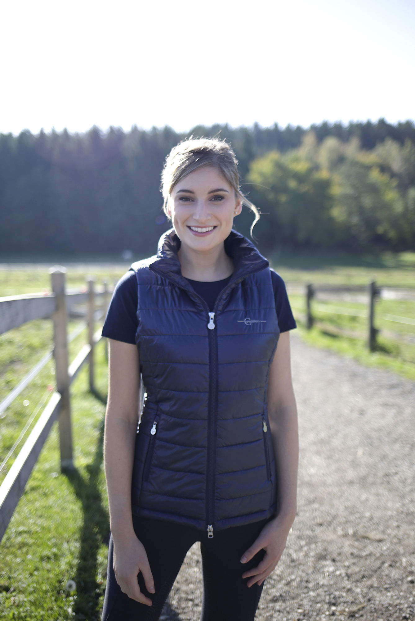 Covalliero Steppweste, Damen, Reitweste