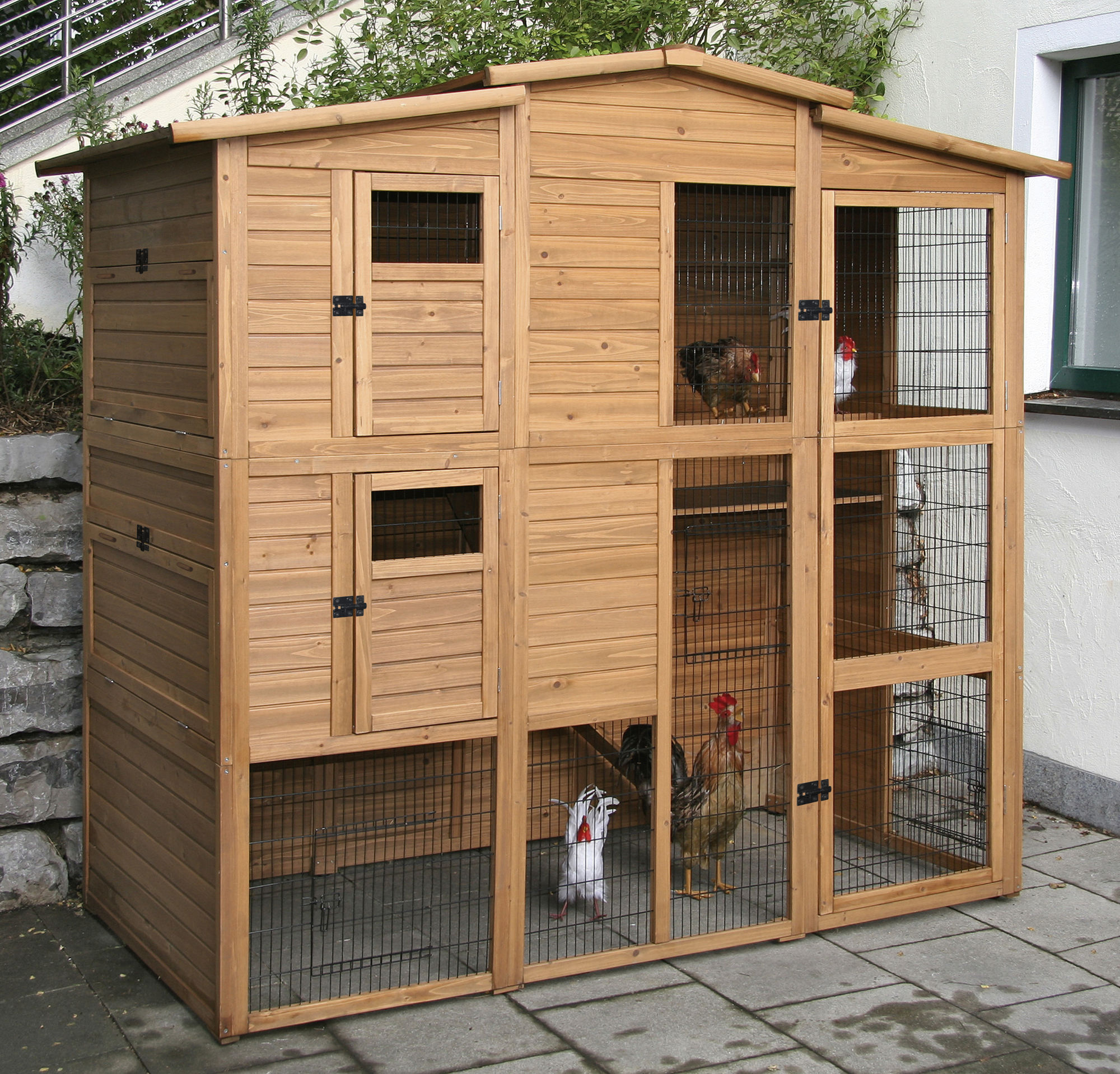 Kerbl Hühnerhaus, 222 x 115 x 200 cm, Holz