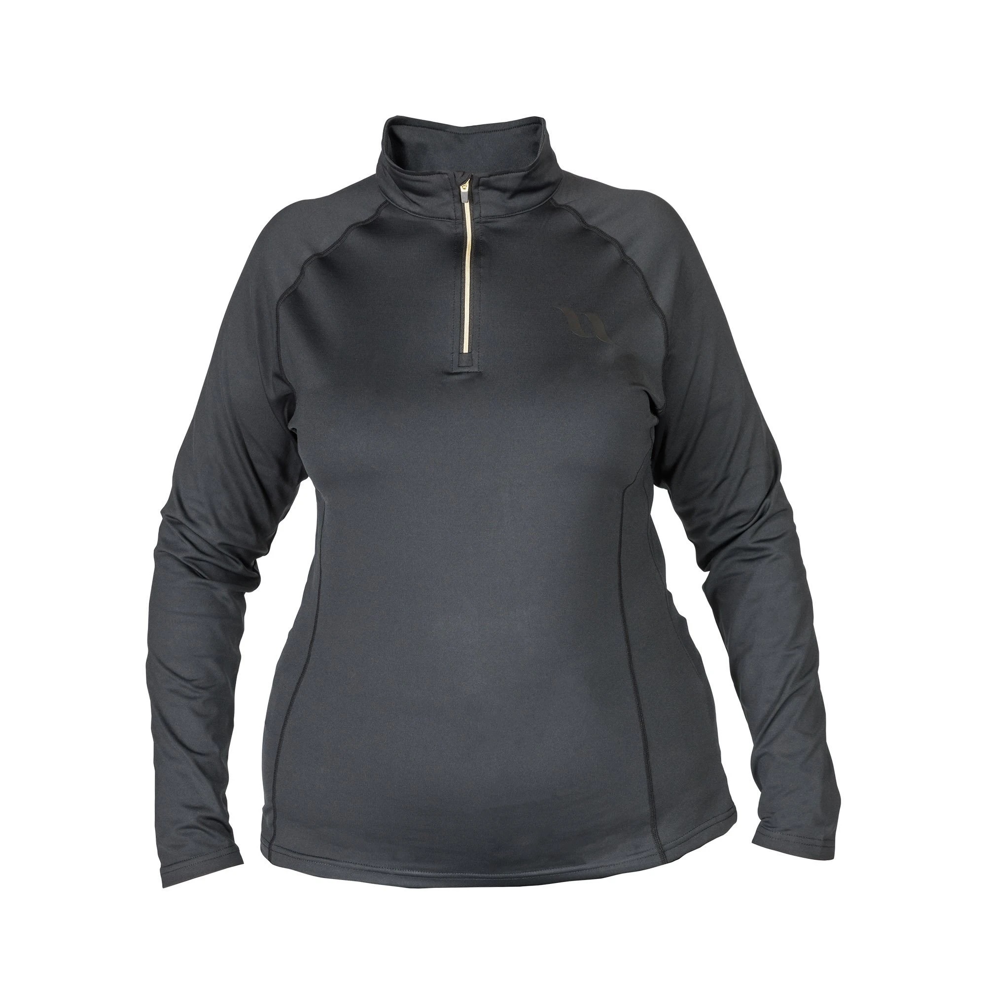 Back on Track Leia P4G W's L/S Tee, Langarmshirt, schwarz, Damen