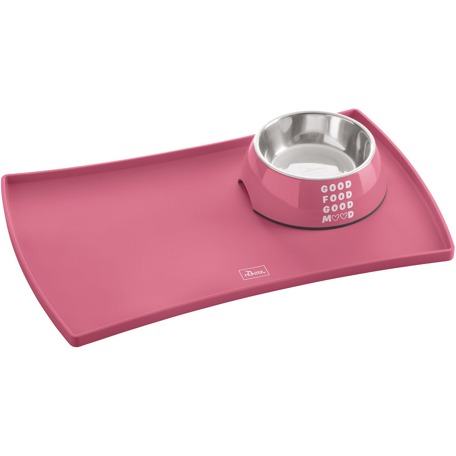 Hunter Melamin-Napf Chester,pink,2er-Set