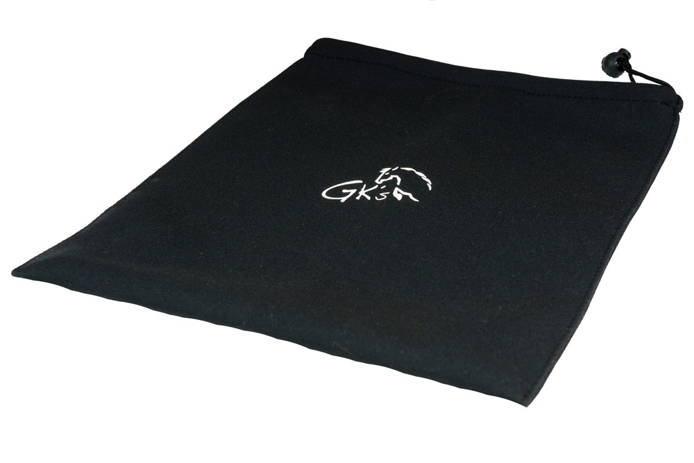 Beutel/Tasche für Wohlfühl-und Genesungs-Hufschuh, schwarz