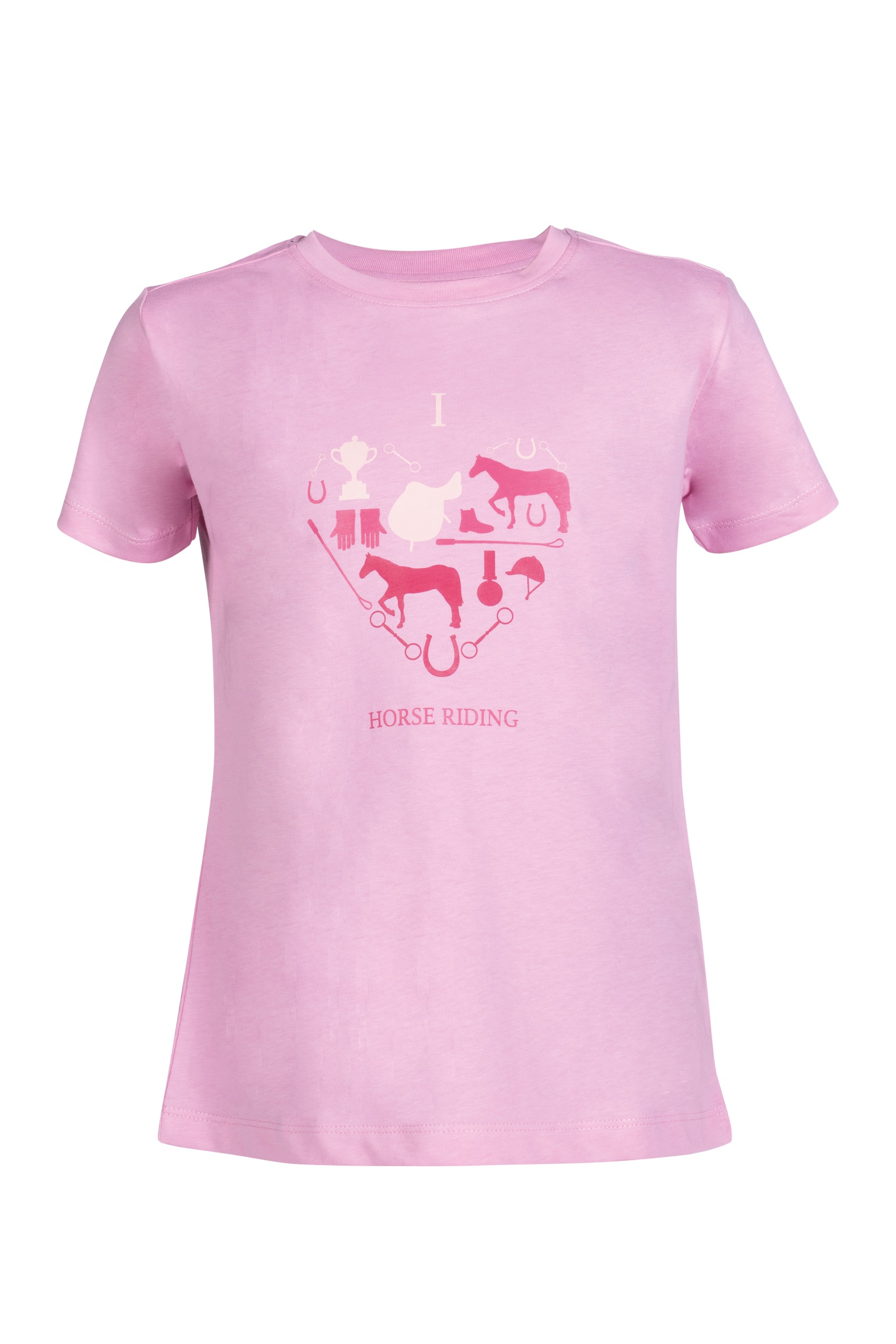 Kinder T-Shirt "I love horse riding"
