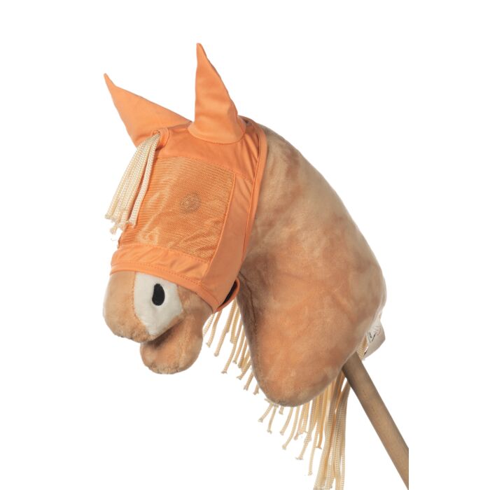 HKM Fliegenschutzmaske "Hobby Horsing",orange,Sale