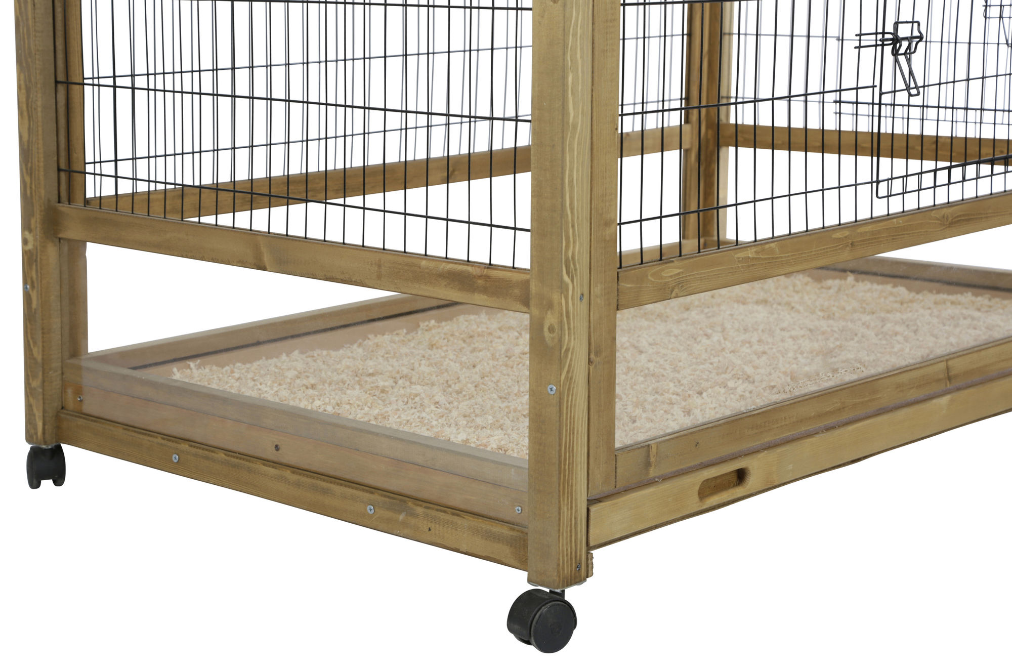 Kleintierkäfig "Indoor Space", 116 x 75 x 70 cm, Holz