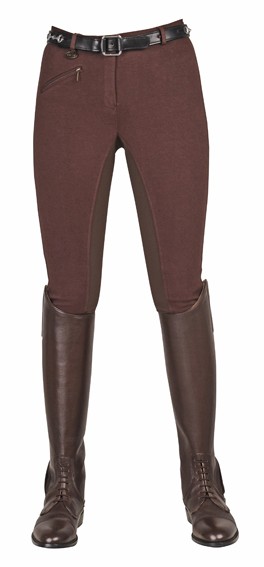 HKM Kinderreithose "Basic Belmtex, 3/4 Besatz
