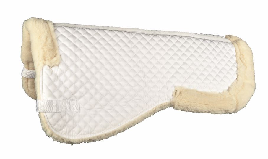 HKM Lammfellimitat Sattelkissen - extra weiche Teddyware