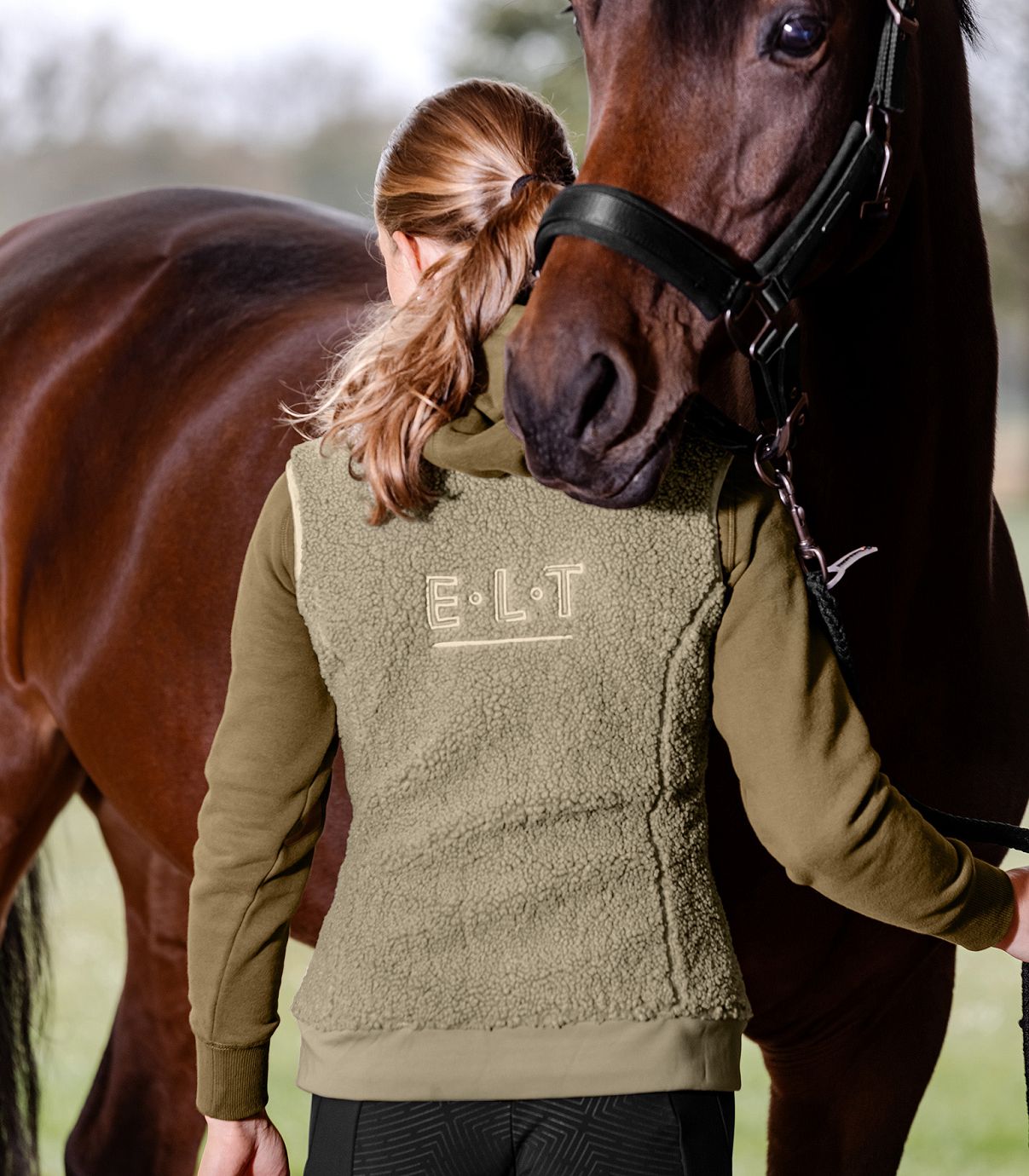 E.L.T Fleeceweste Rotterdam,khakigrün,Gr.XL,Sale