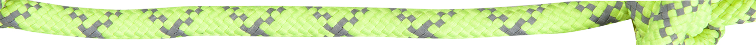 Knotenhalfter-Set "Reflective", neon gelb