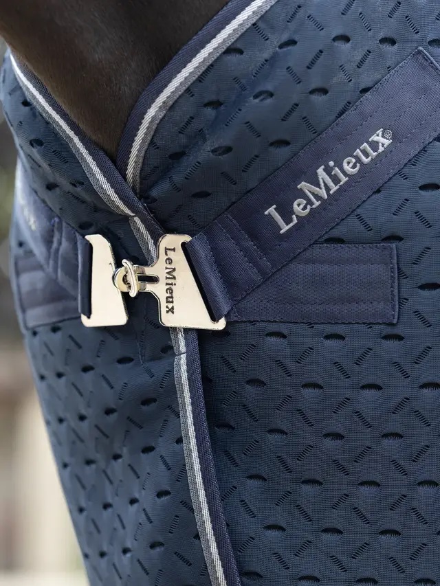 LeMieux Kudos 3D Mesh Transportdecke,Navy