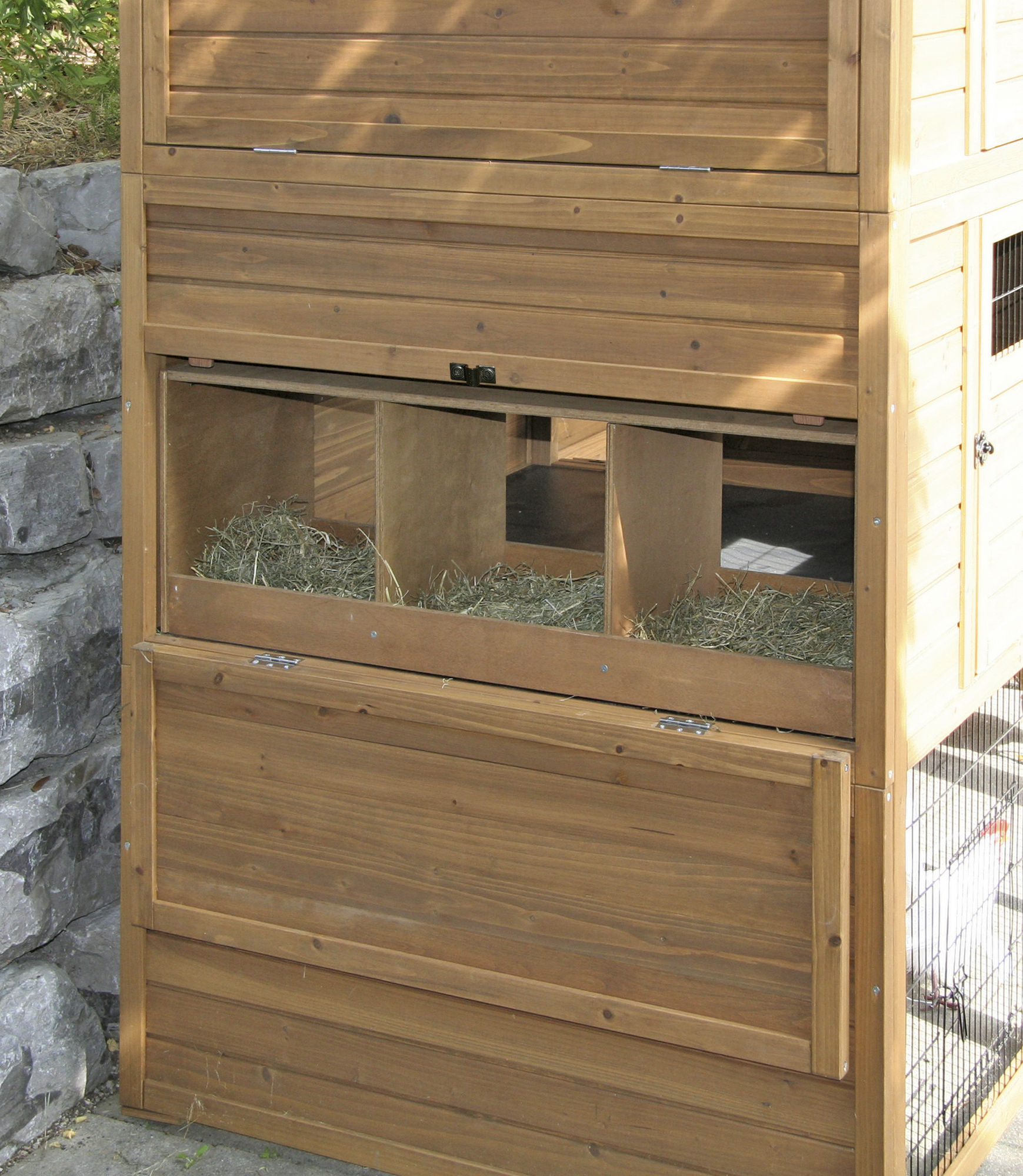 Kerbl Hühnerhaus, 222 x 115 x 200 cm, Holz