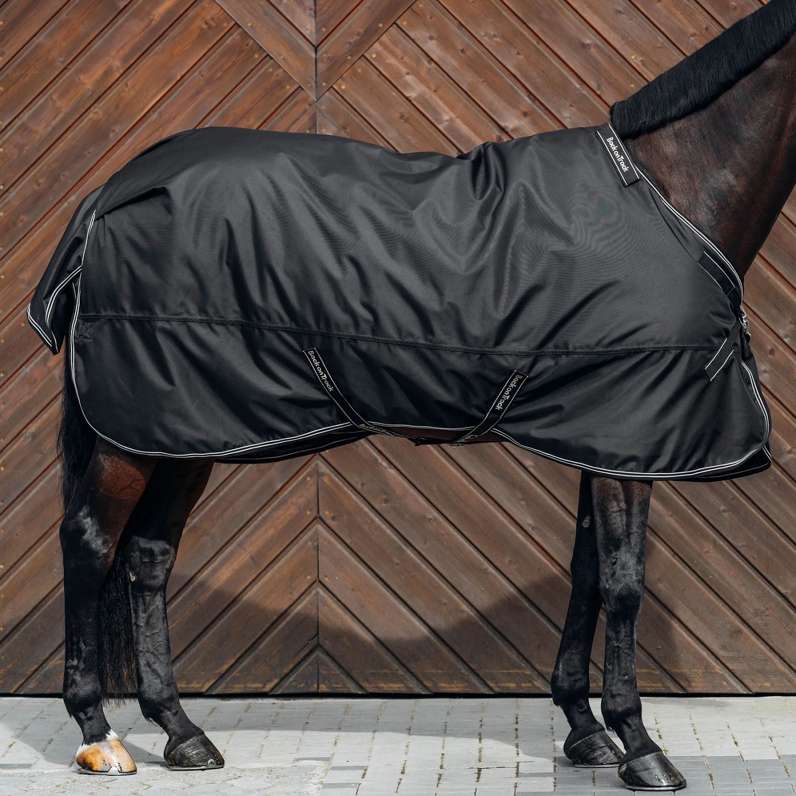 Back on Track Obsidian Turnout Decke, schwarz