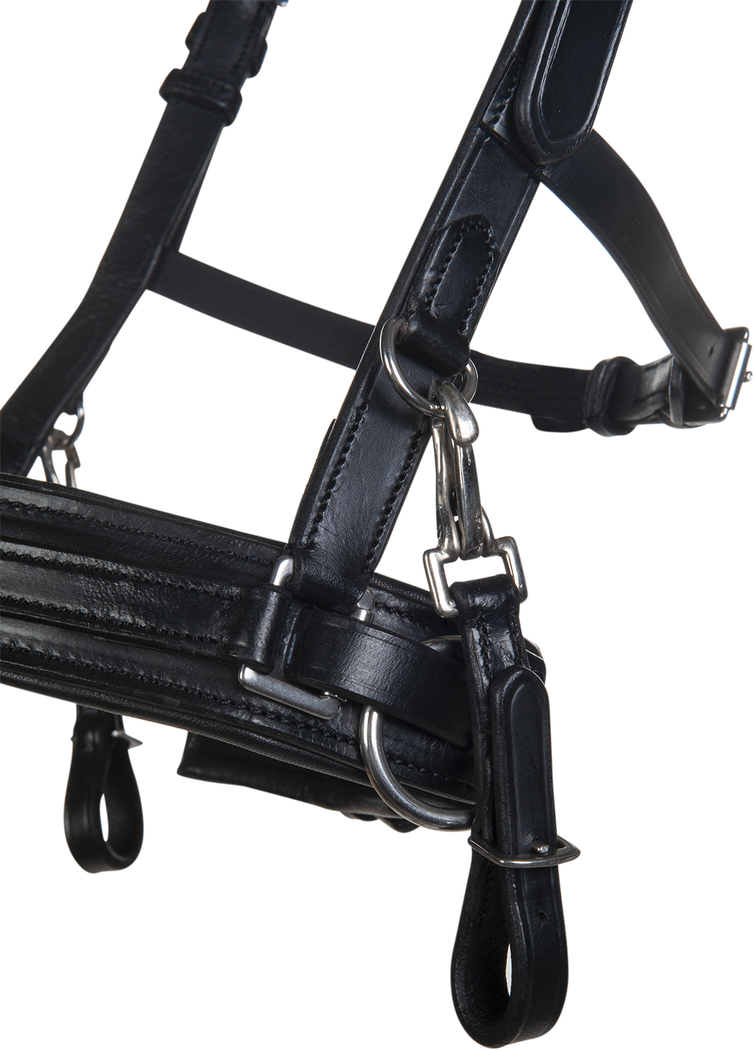 Kappzaum "Comfort, schwarz, Qualitätsleder