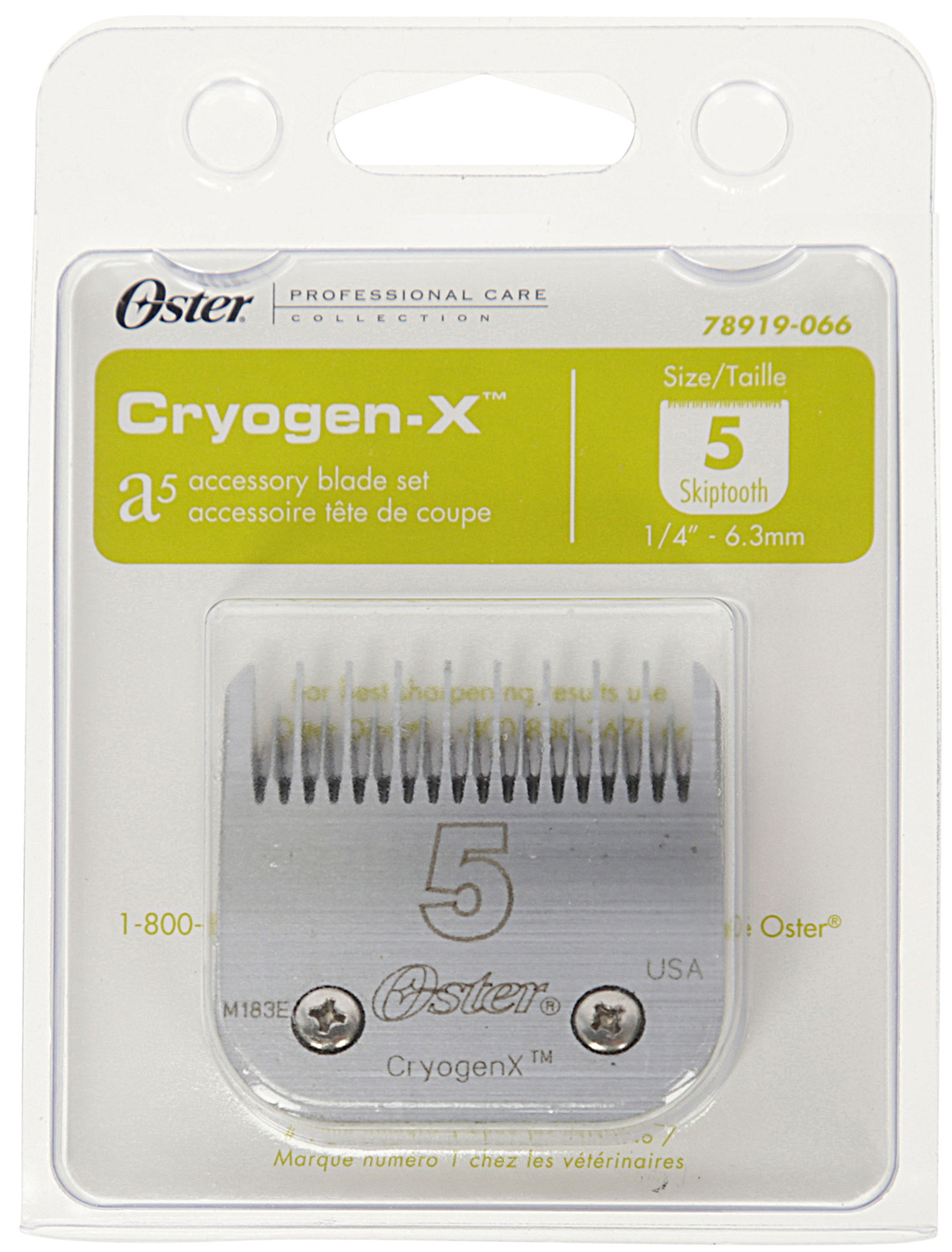 Oster Scherkopf, skip tooth