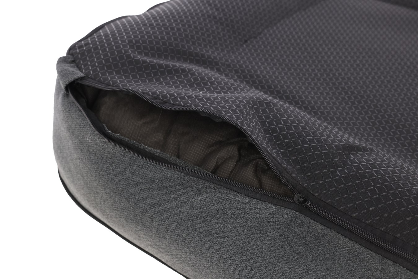 Kerbl Kuschelbett Platin Ortho, grau