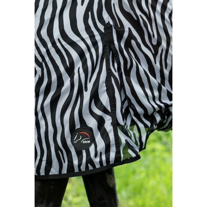 HKM Fliegendecke "Zebra" inkl. Halsteil und Bauchlatz