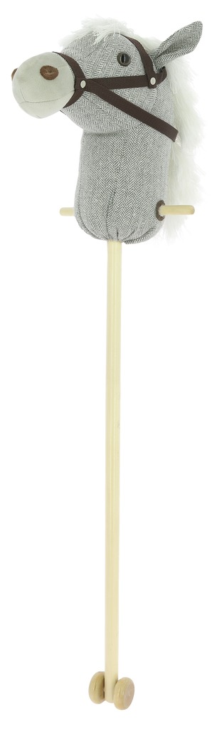Hobby Horses Steckenpferd, 101 cm, grau meliert