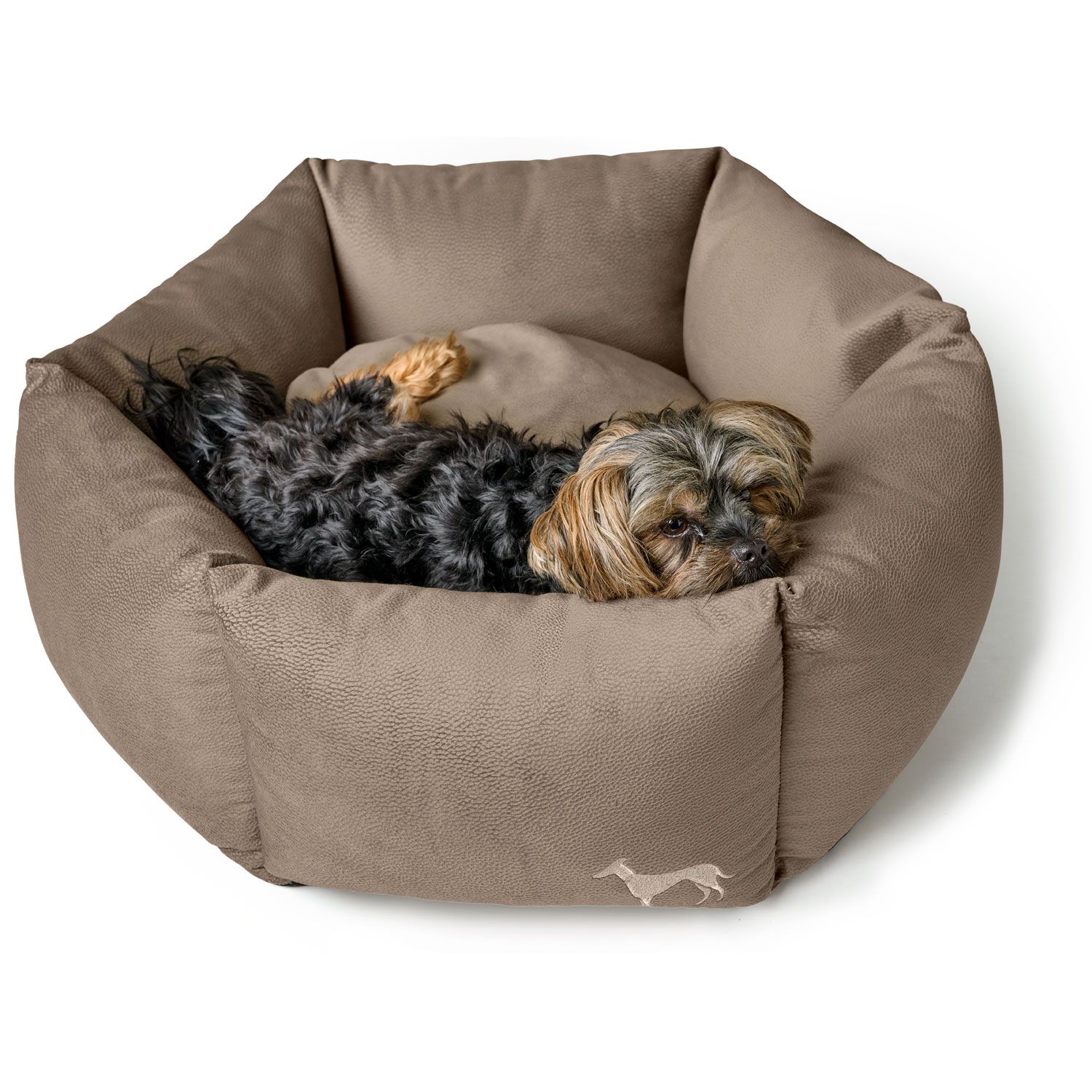 Hunter Orthopädisches Hundesofa Merida 6-eckig