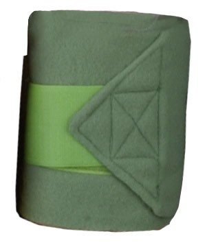 HKM Polarfleecebandagen, 4er Set, atmungsaktiv
