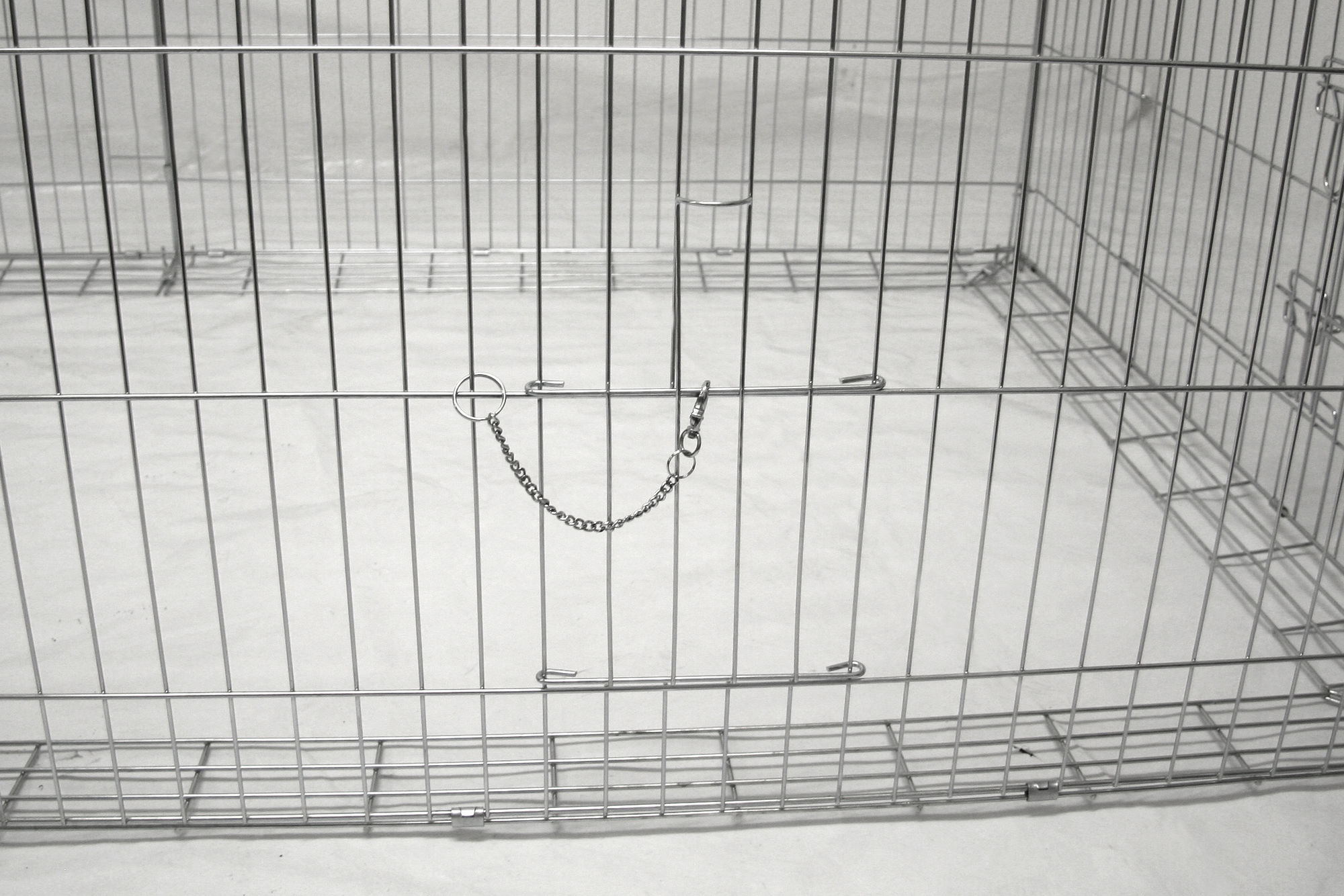 Kerbl Freilaufgehege mit Ausbruchssperre, 230 x 115 x 70 cm, Metall verzinkt