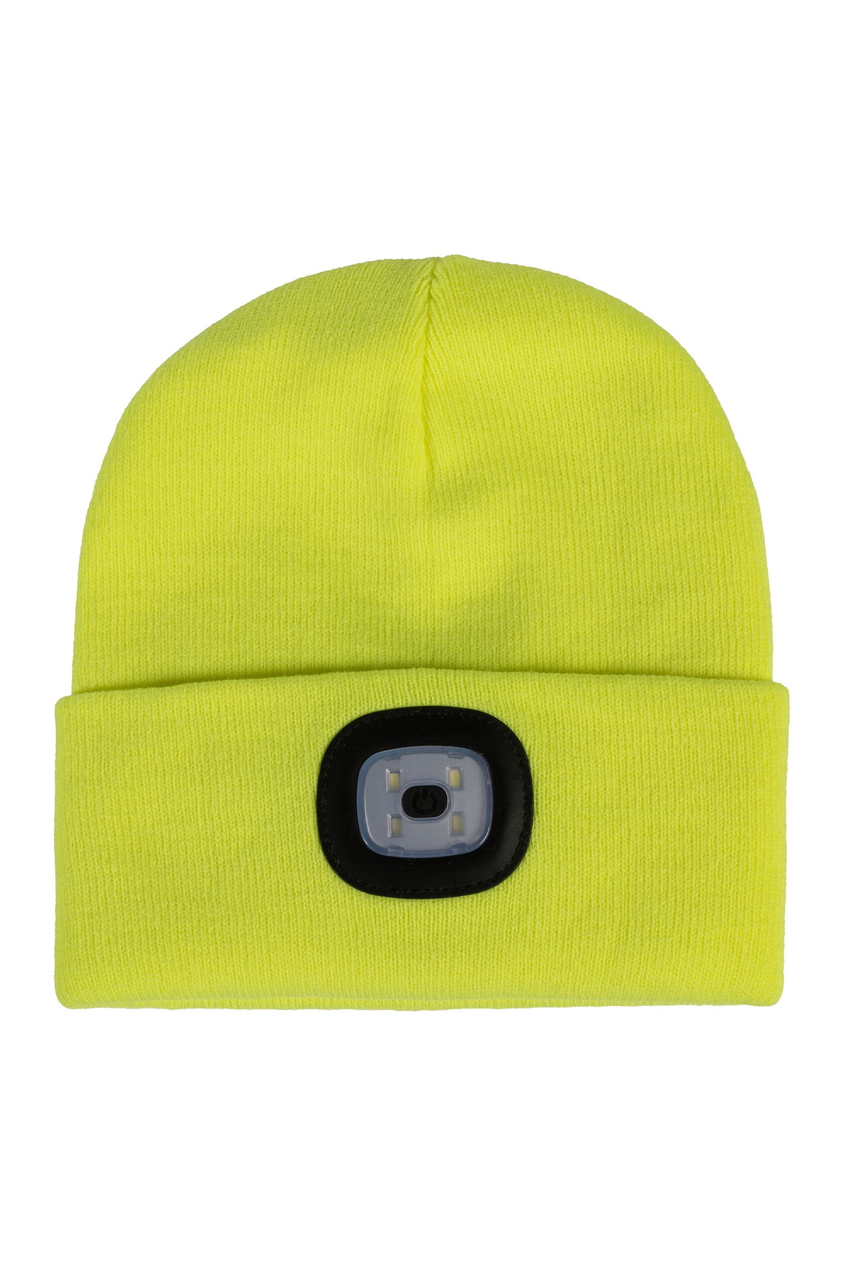 Strickmütze -Honey-neon gelb