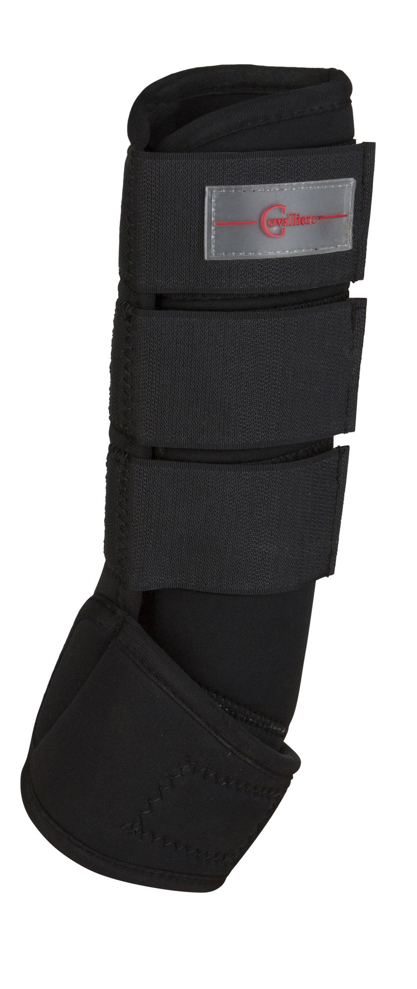 Covalliero Fesselkopfgamasche Synthesekautschuk, schwarz, 4er-Set