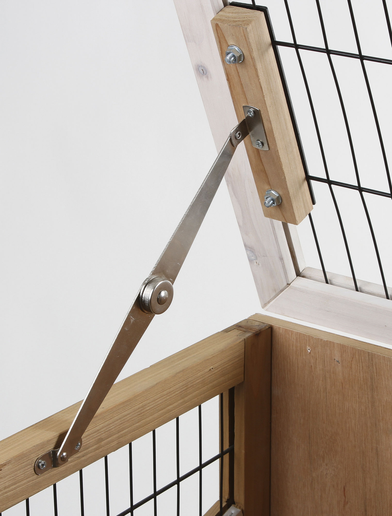 Kerbl Kleintierkäfig "Indoor Deluxe", 115 x 60 x 92,5 cm, Holz