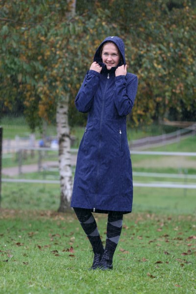 Kerbl Regenmantel navy wasserdicht