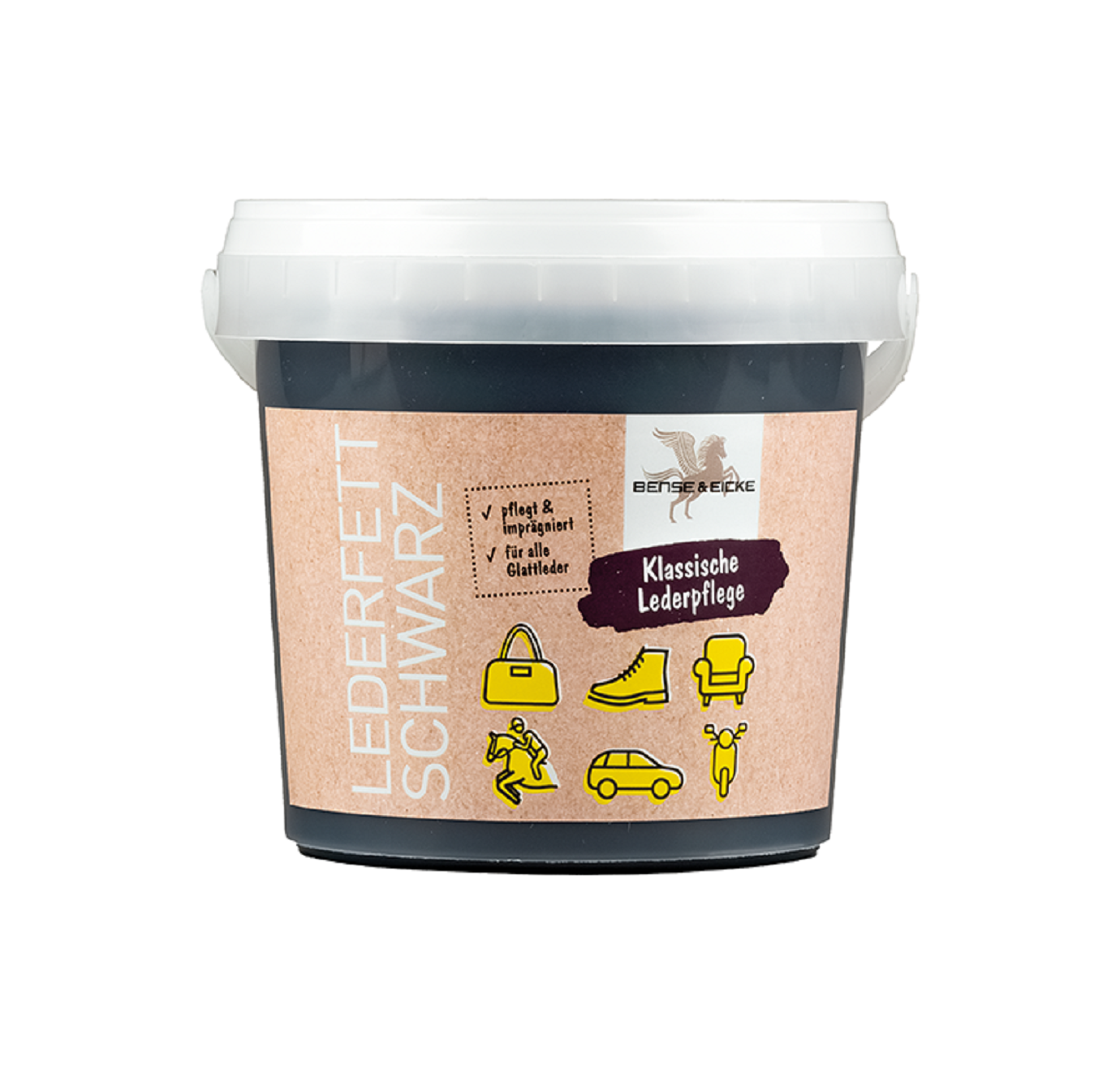 Bense und Eicke Lederfett schwarz 500ml