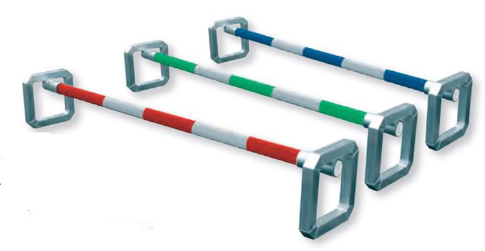 Cavaletti Set, inkl Hindernisstange, Aluminium