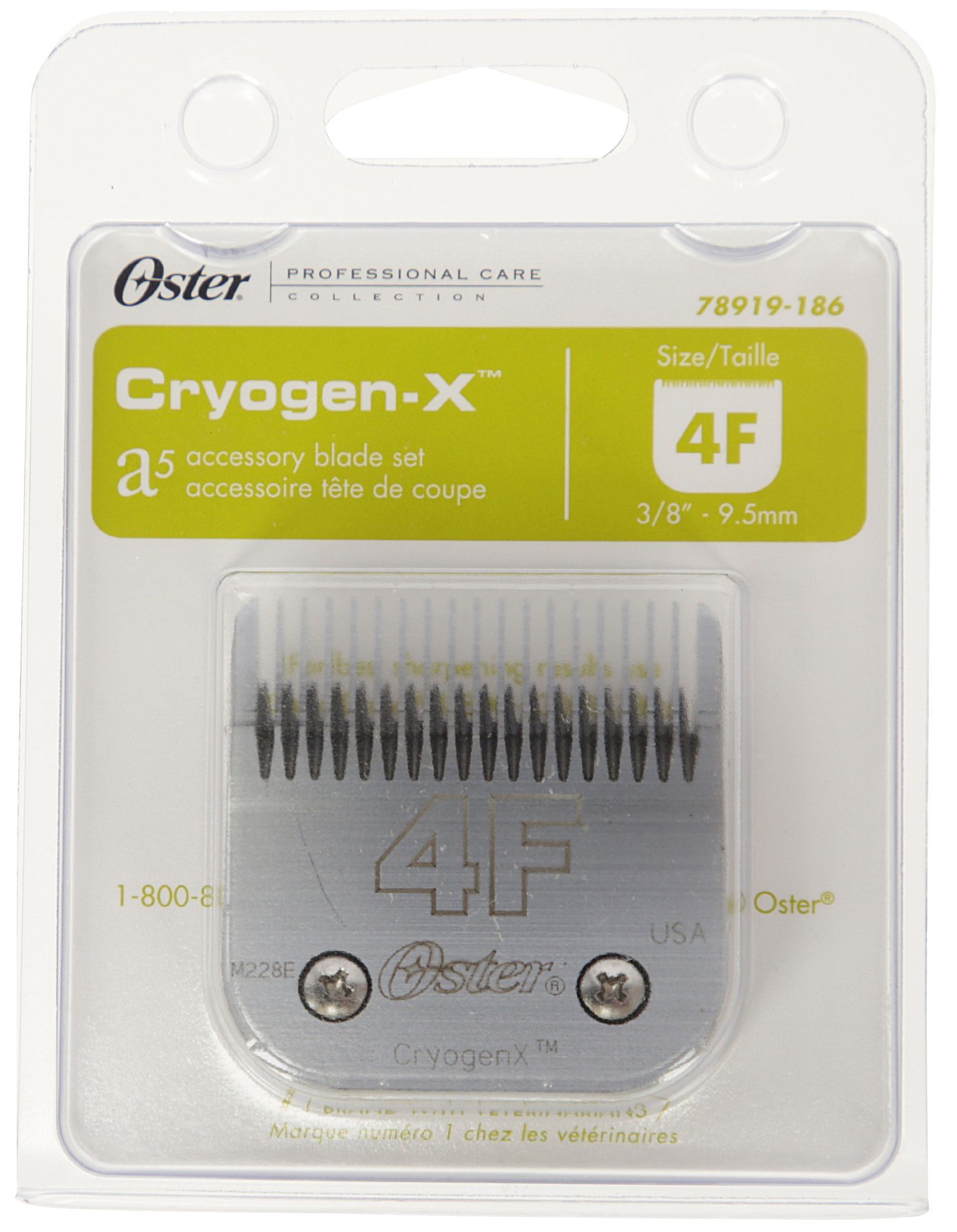 Oster Scherkopf, F-Serie, silber