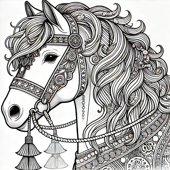 Das grosse Malbuch "Hobby Horsing" - das Original!