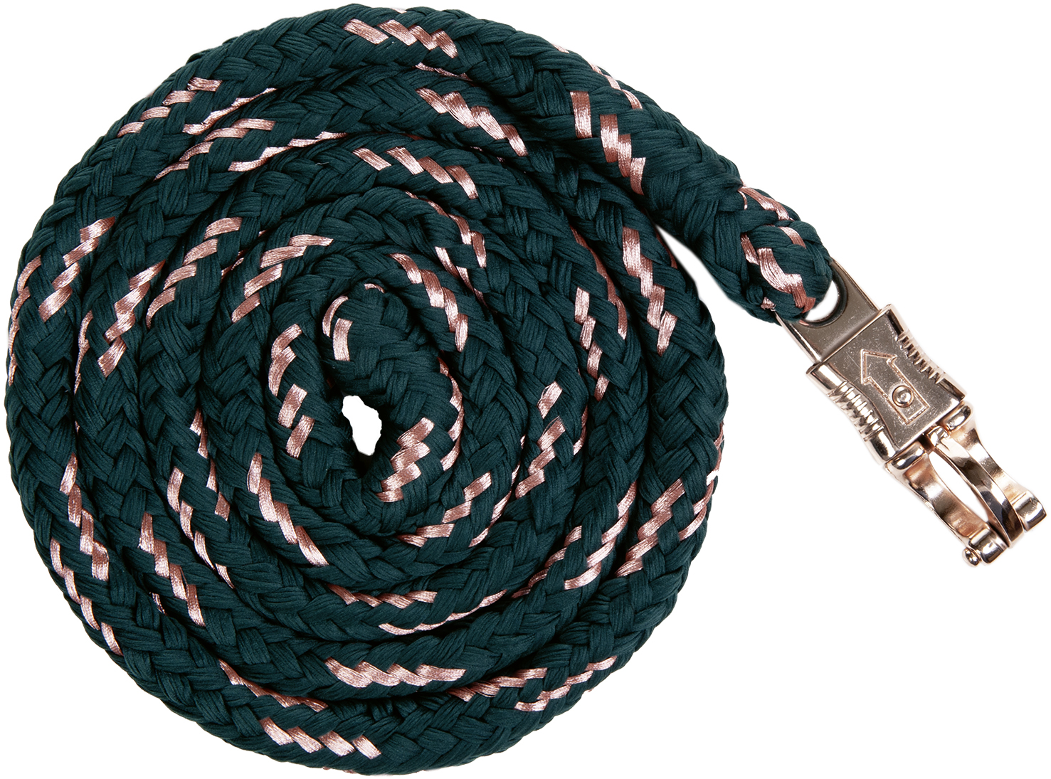 Strick "Rosegold", mit Panikhaken, 180 cm