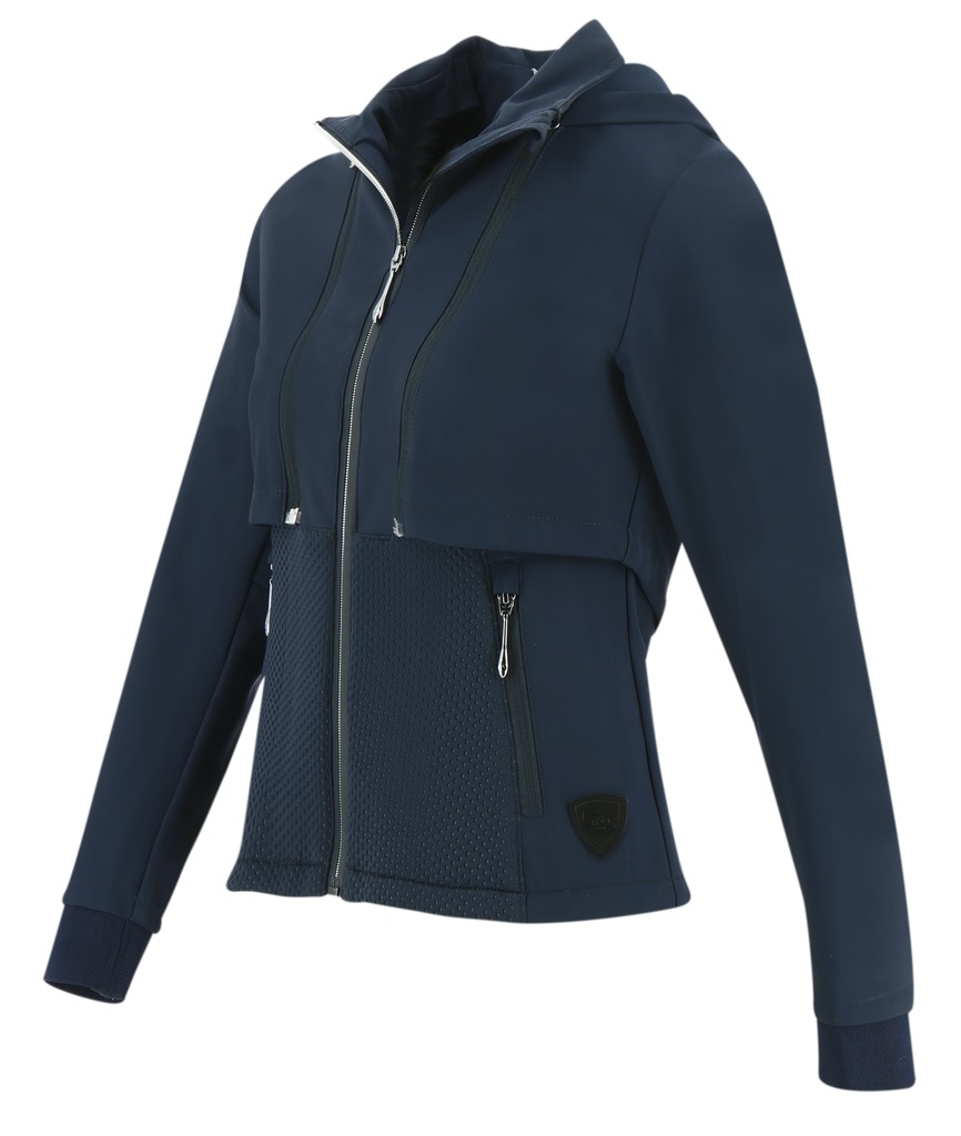 Equithème Pro Series "Exbury" 2 in 1 Jacke, Reitjacke, Weste, Reitweste, marineblau