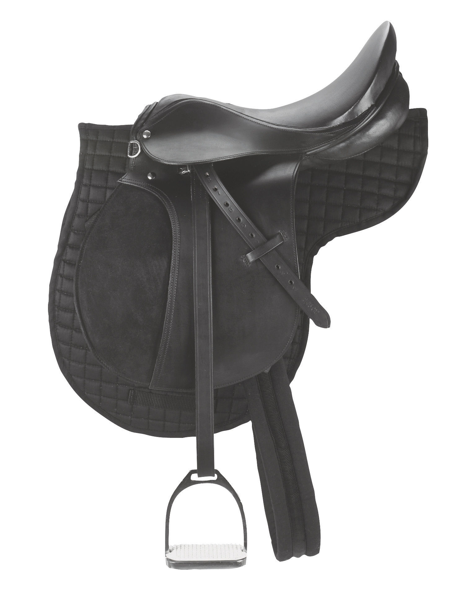 Covalliero Sattelset Halflinger, schwarz
