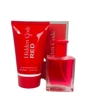 Geschenkset "Hidden Code Red" EdT  30ml,  Duschgel 100ml Pflegeprodukte Parfum