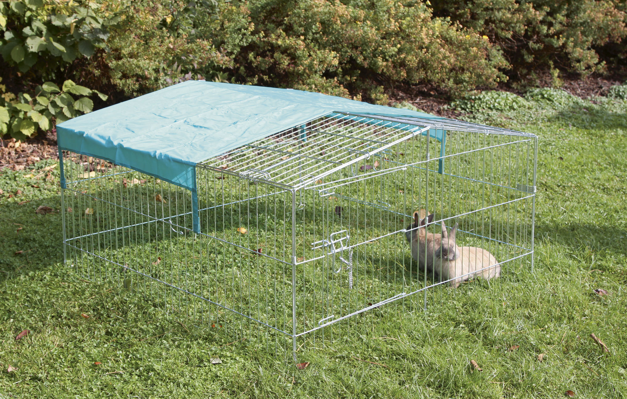 Kerbl Freilaufgehege "Easy", 115 x 115 x 60 cm, Metall