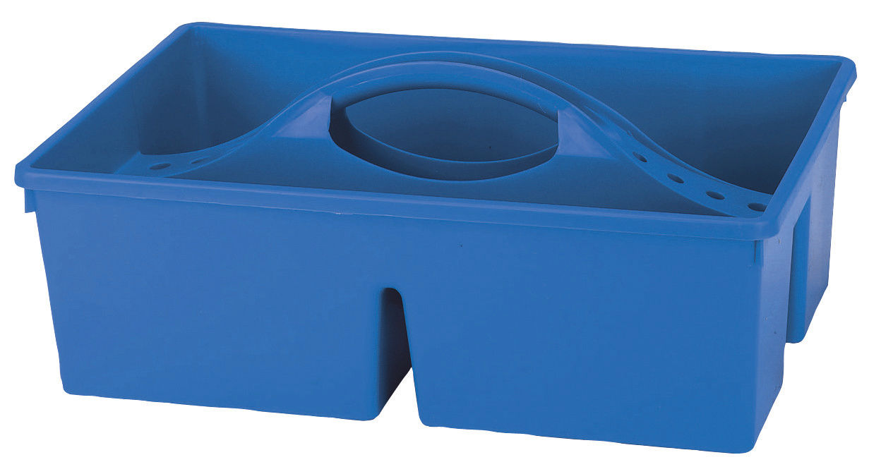 Kerbl Putzkasten offen, blau, 38 x 25 x 11,5 cm