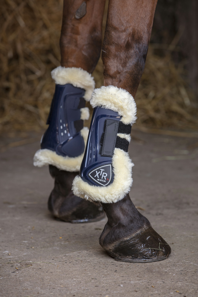 NORTON "XTR" Gamaschen mit synthetischem Lammfell