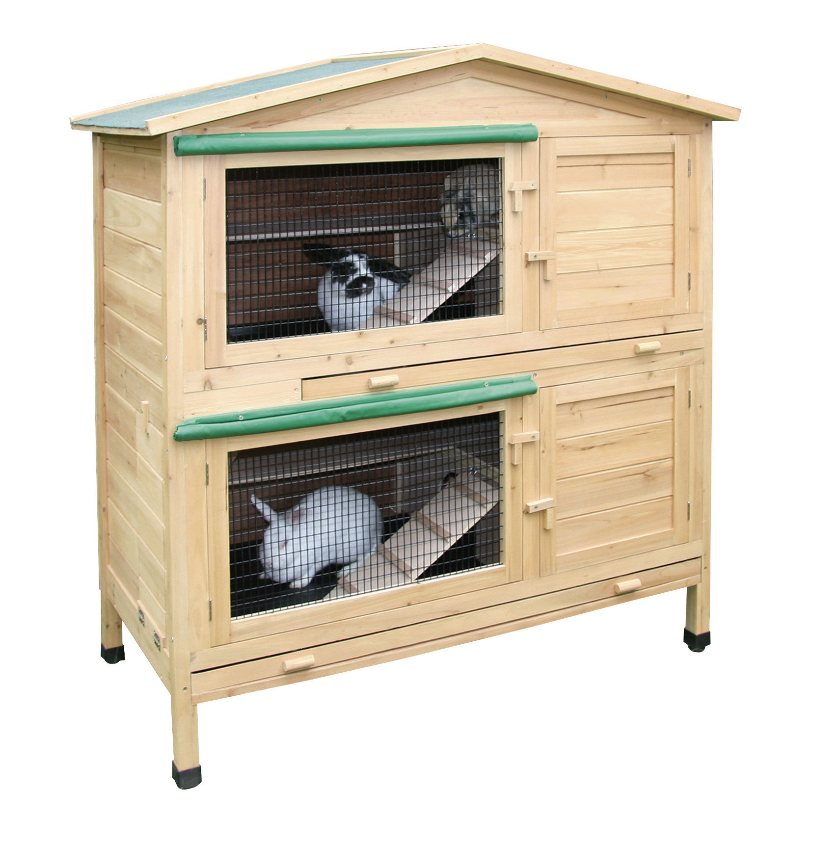 Kerbl Nagerhaus "Appartement", 118 x 61 x 130 cm, Holz