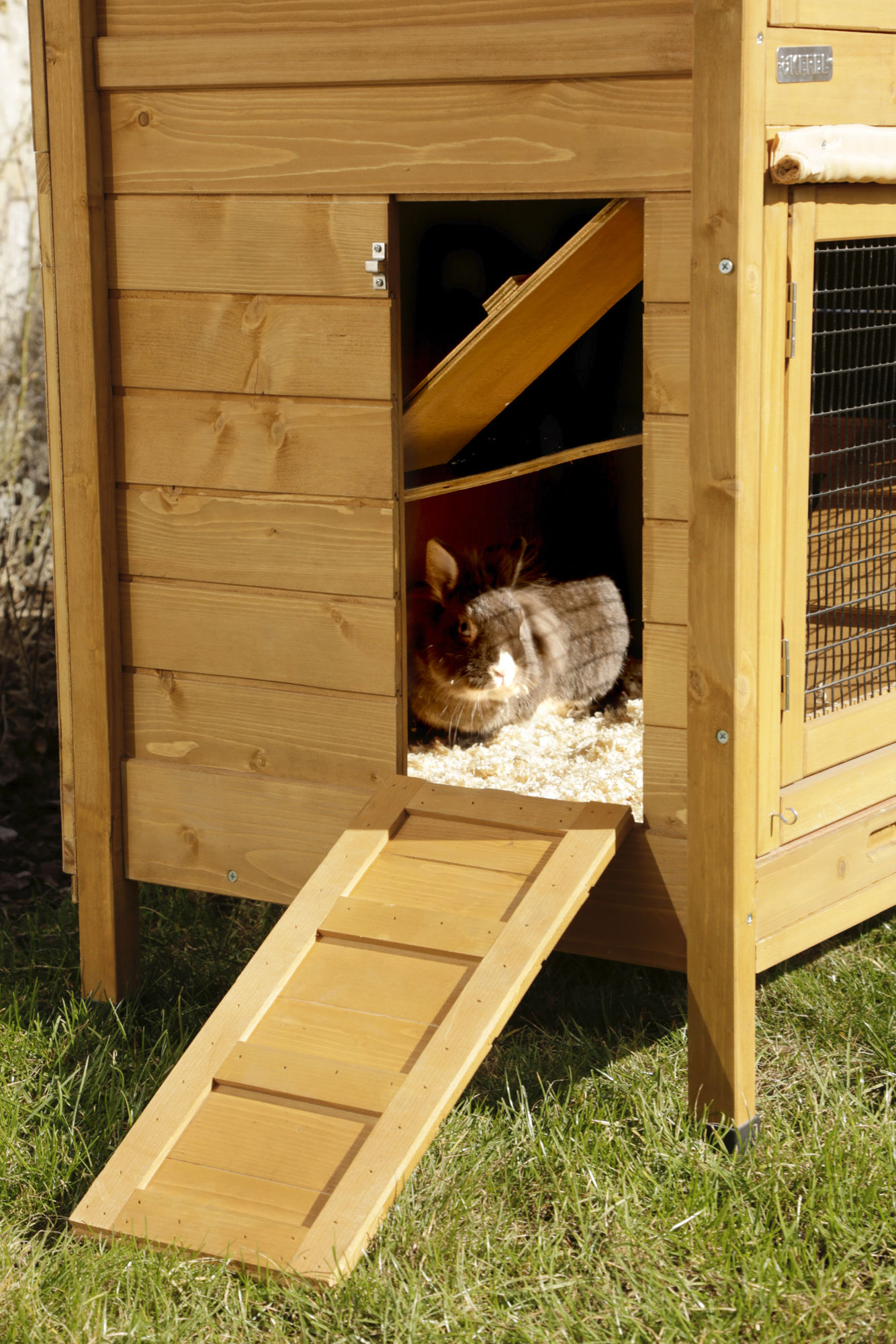 Kerbl Nagerstall "Appartement Pro", 118 x 61 x 130 cm, Holz/Kunststoff
