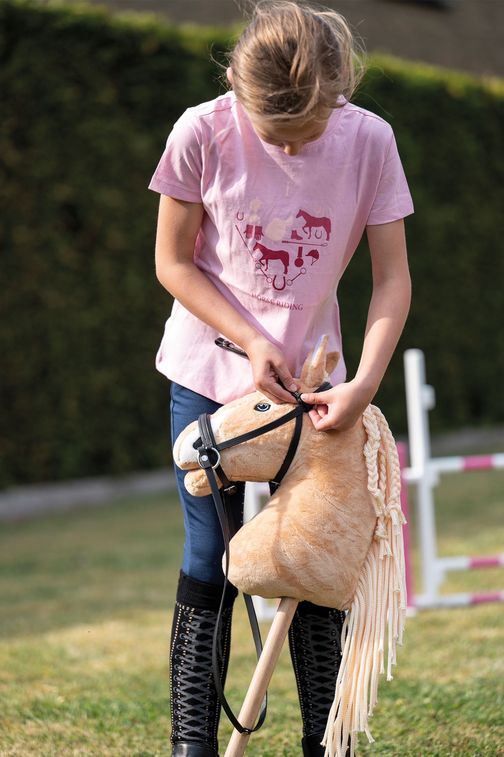 HKM Hobby Horsing Stirnbänder, 3er-Set