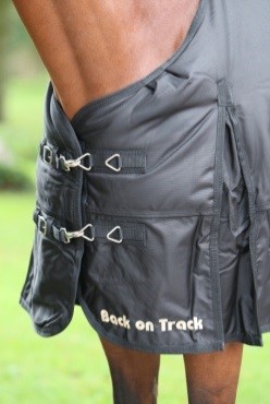 Back on Track Decke Frost 1680D, 330 g, schwarz