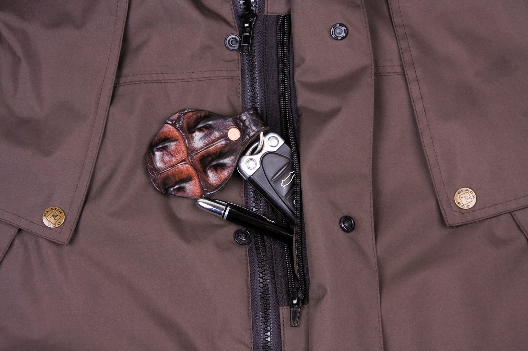 Reitmantel Mossman Coat, braun